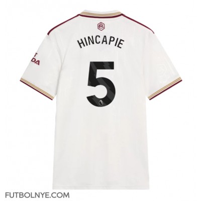 Camiseta Arsenal Piero Hincapie #5 Tercera Equipación 2025-26 manga corta Camiseta Arsenal Piero Hincapie #5 Tercera Equipación 2025-26 manga corta
